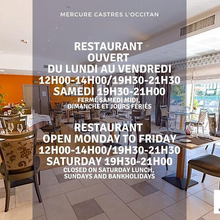 Hotel Mercure Castres L'Occitan Zewnętrze zdjęcie